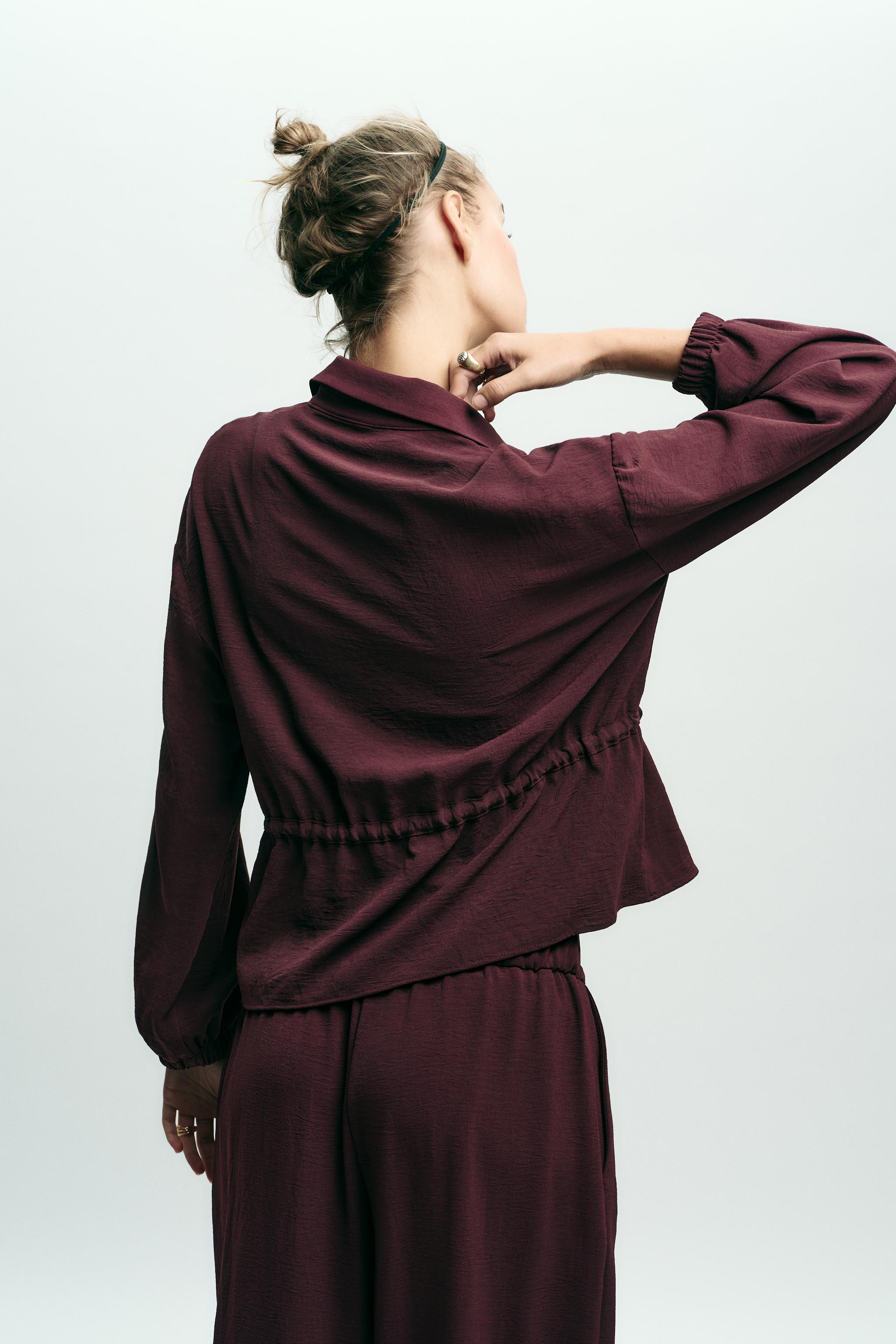 DRAWSTRING SAFARI JACKET | Zara US