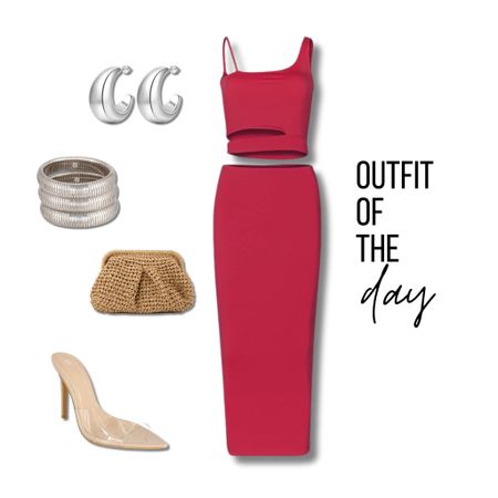 Red summer date night outfit of the day! 

#LTKMidsize #LTKSeasonal #LTKStyleTip