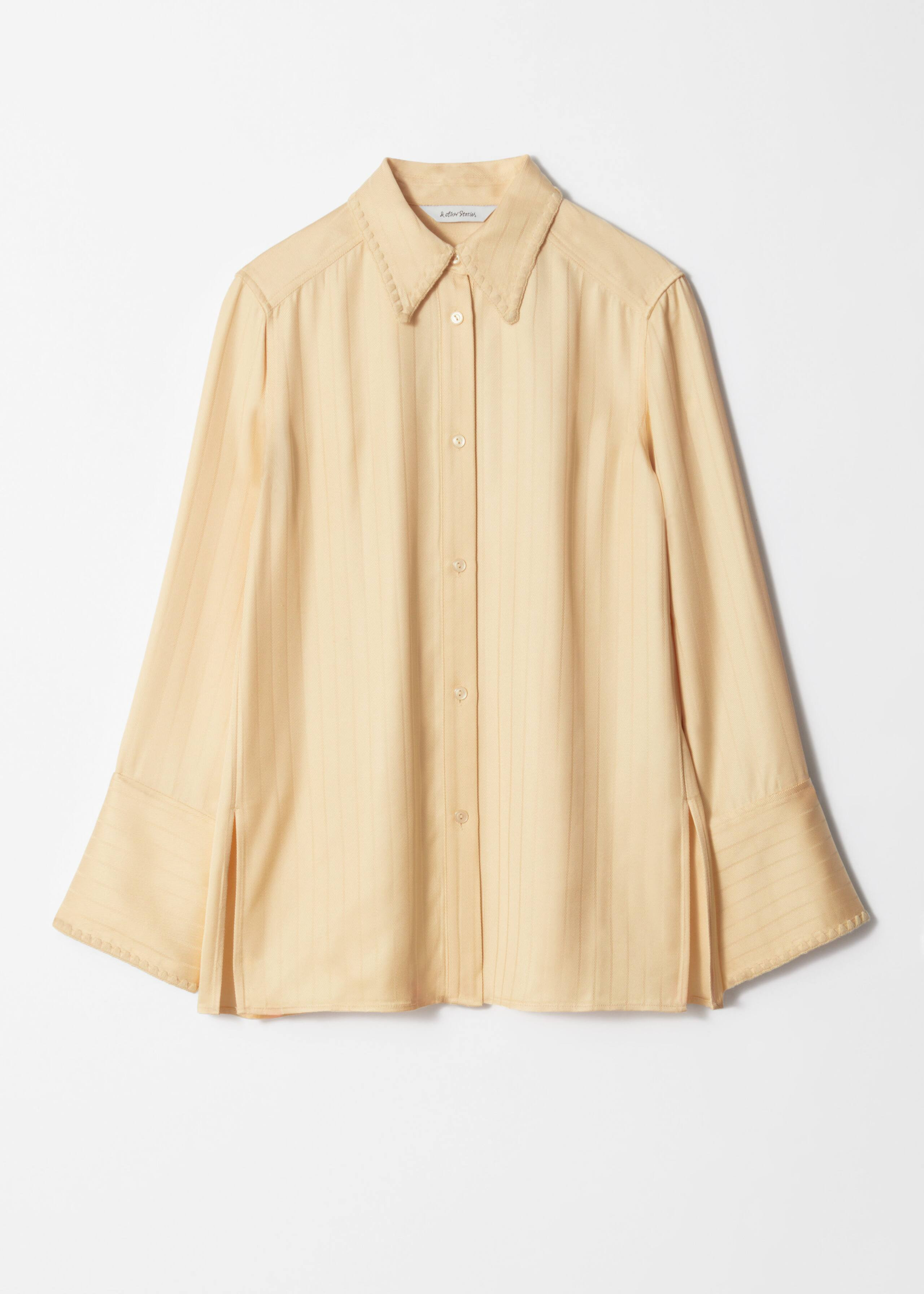 Jacquard Shirt - Light Yellow - Shirts - & Other Stories GB | & Other Stories UK