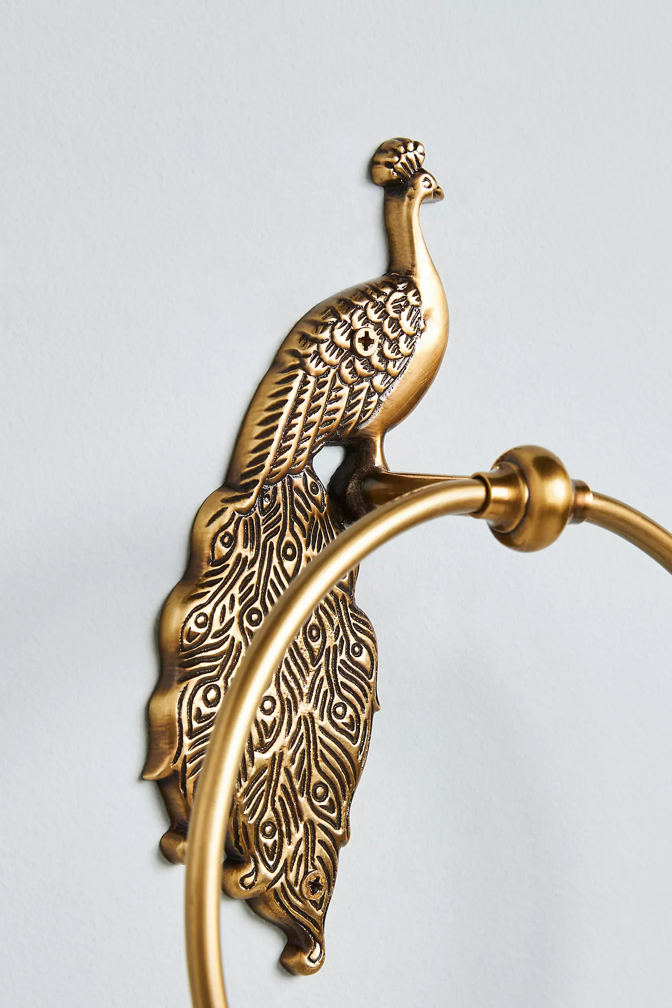 Ida Peacock Towel Ring | Anthropologie (US)