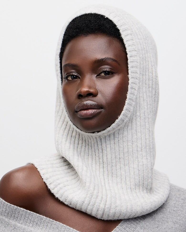 Chunky-knit balaclava in Supersoft yarn | J. Crew US