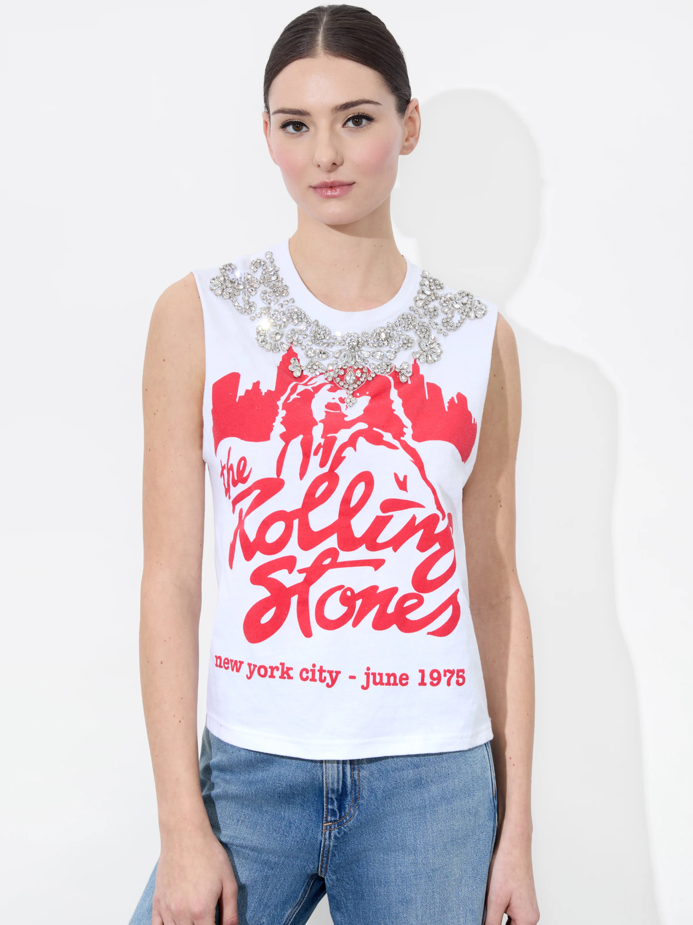 alice + olivia MICAH MUSCLE TANK | Alice + Olivia