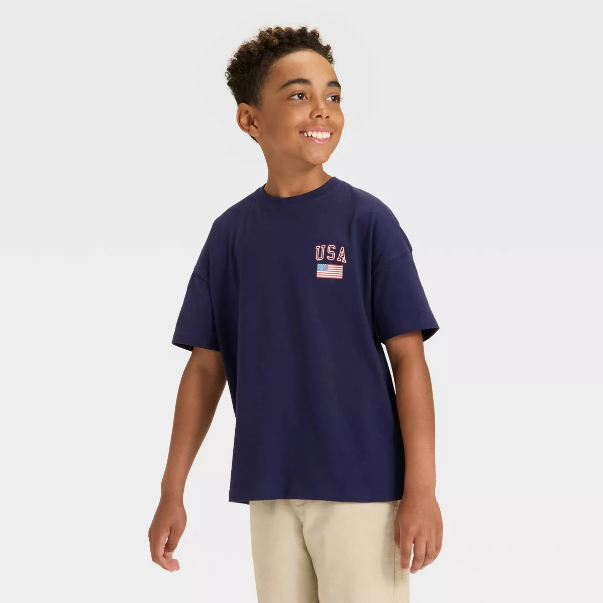 Kids' Short Sleeve 4th of July Graphic T-Shirt - Cat & Jack™ | Target