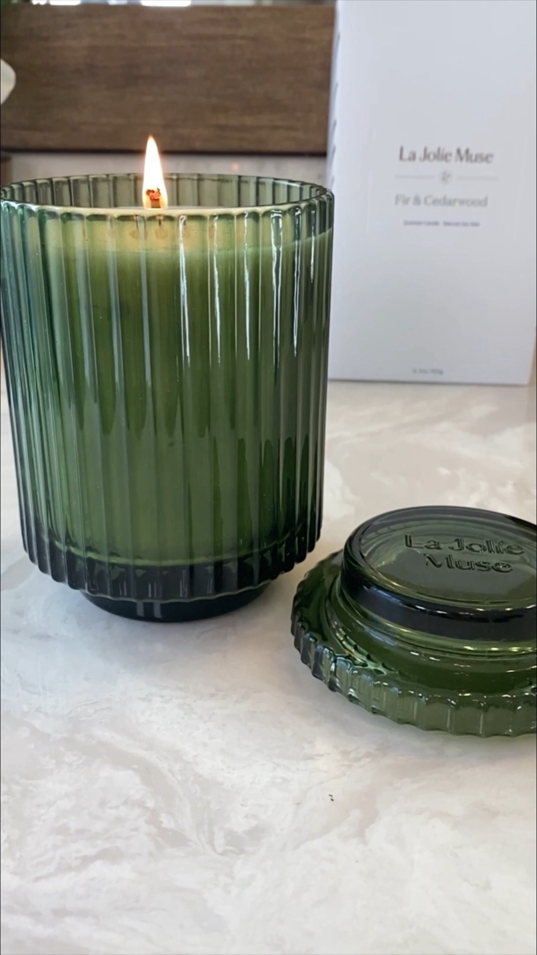 Unbox my newest holiday candle with me! If you followed along you know I love these seasonal candles from La Jolie Muse, they’re so cute and smell like the seasons. This one is balsam fir and cedarwood and just smells like Christmas! It would be the perfect addition to your holiday decor or make a great gift!

#LTKGiftGuide #LTKHoliday #LTKSeasonal