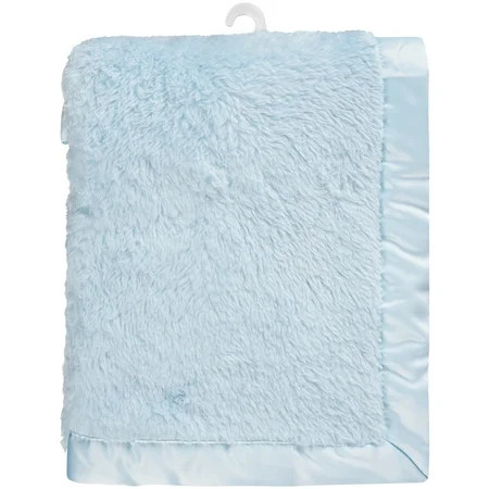 Hudson Baby Boy and Girl Sherpa Blanket with Satin Binding | Walmart (US)