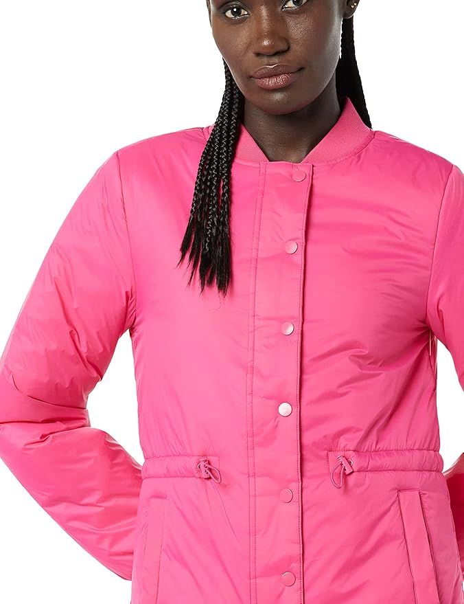 Amazon Essentials Women's Cinch Waist Padded Puffer Coat | Amazon (US)