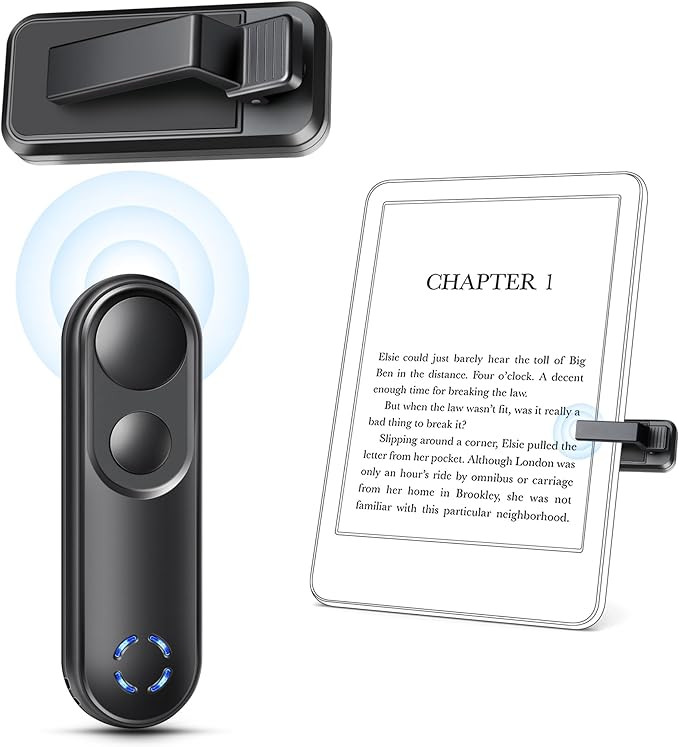RF Remote Control Page Turner for Kindle Paperwhite Oasis Scribe Kobo,Clicker Page Turner Kindle ... | Amazon (US)