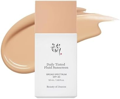 Beauty of Joseon Daily Tinted Fluid Sunscreen 12 Shades for Face Moisturizing Broad Spectrum SPF ... | Amazon (US)