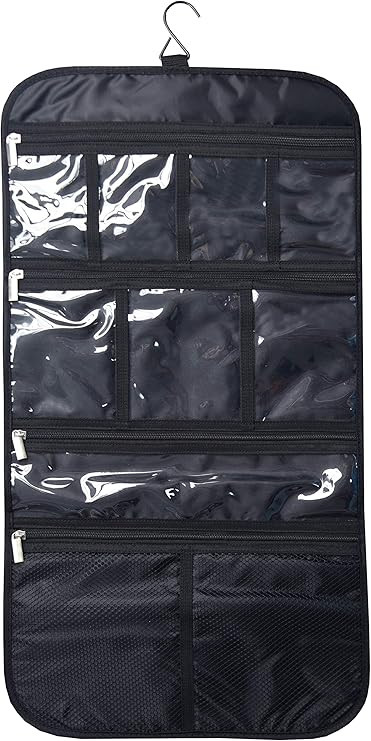 Freegrace Premium Hanging Toiletry Travel Bag - Cosmetic, Jewelry, Toiletry & Accessory Storage O... | Amazon (US)