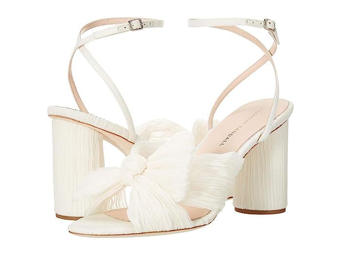Loeffler Randall Camellia Knot Mule (Pearl) Women's Shoes | Zappos