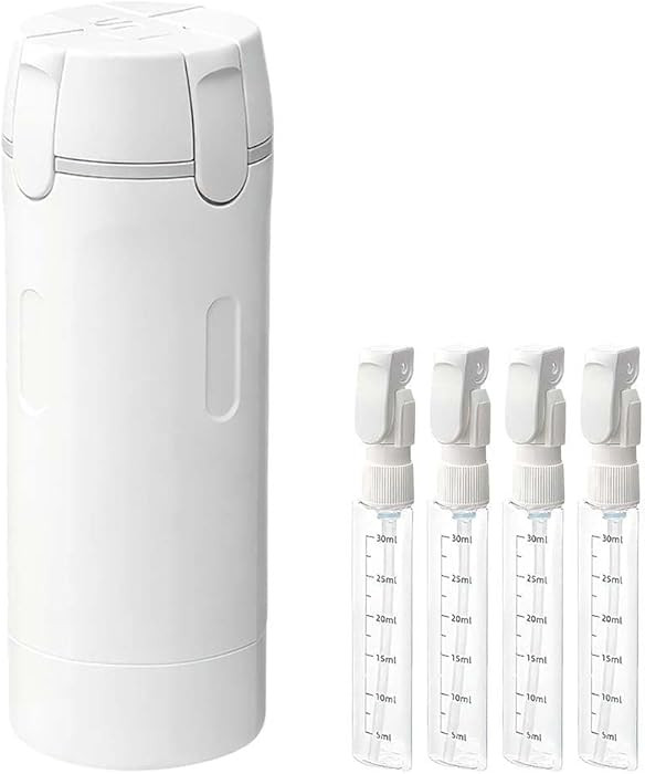 4 in 1 Travel Dispenser, 4 Pack 30ML Travel Bottles for Toiletries, Leak Proof Travel Size Contai... | Amazon (US)