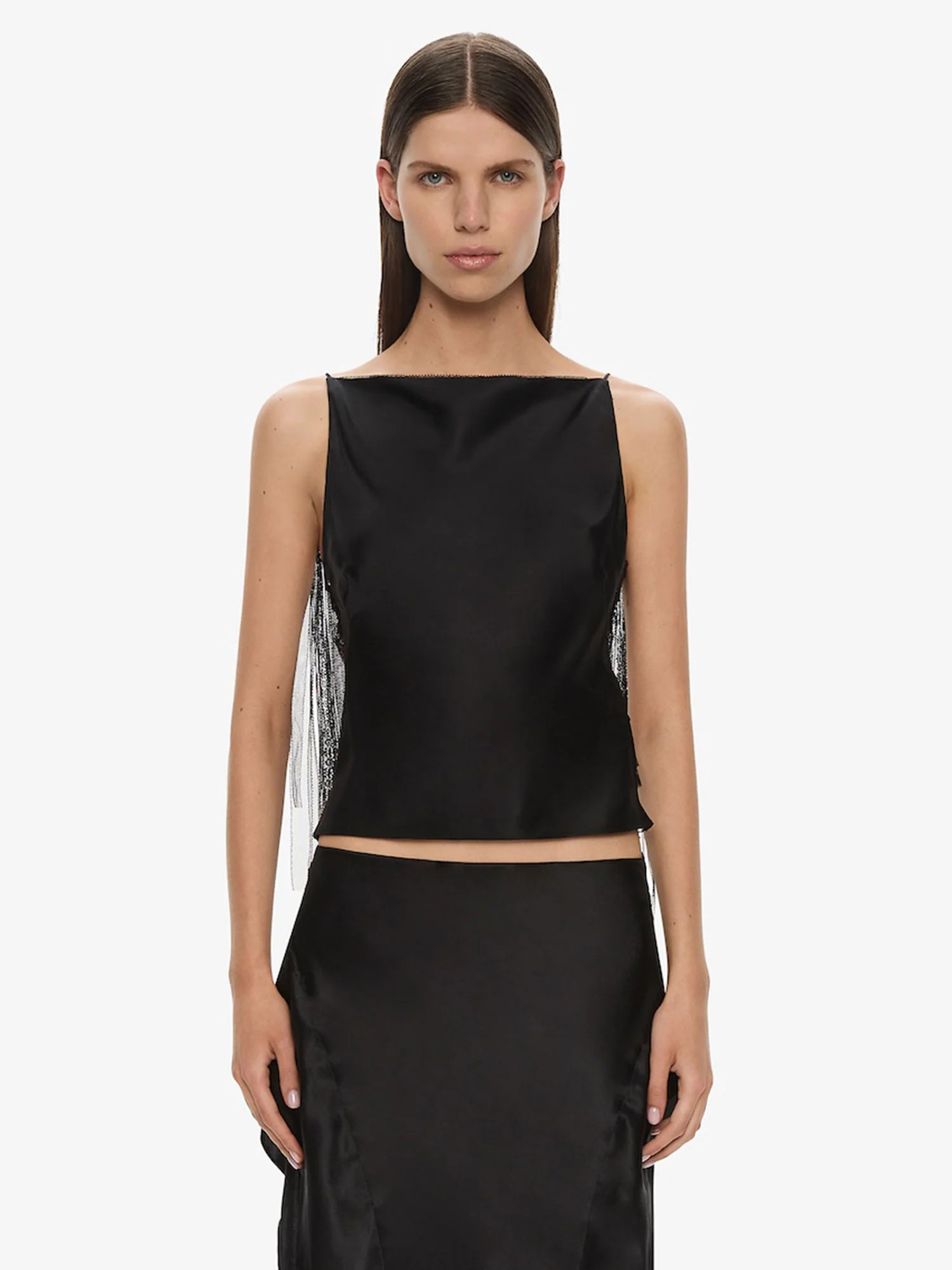 Christopher Esber | Lattice Lace Silk Top | Christopher Esber (Global)