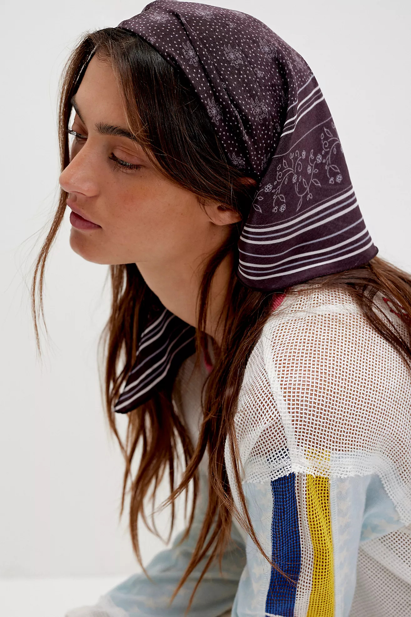 Essential Silky Triangle Bandana | Free People (UK)
