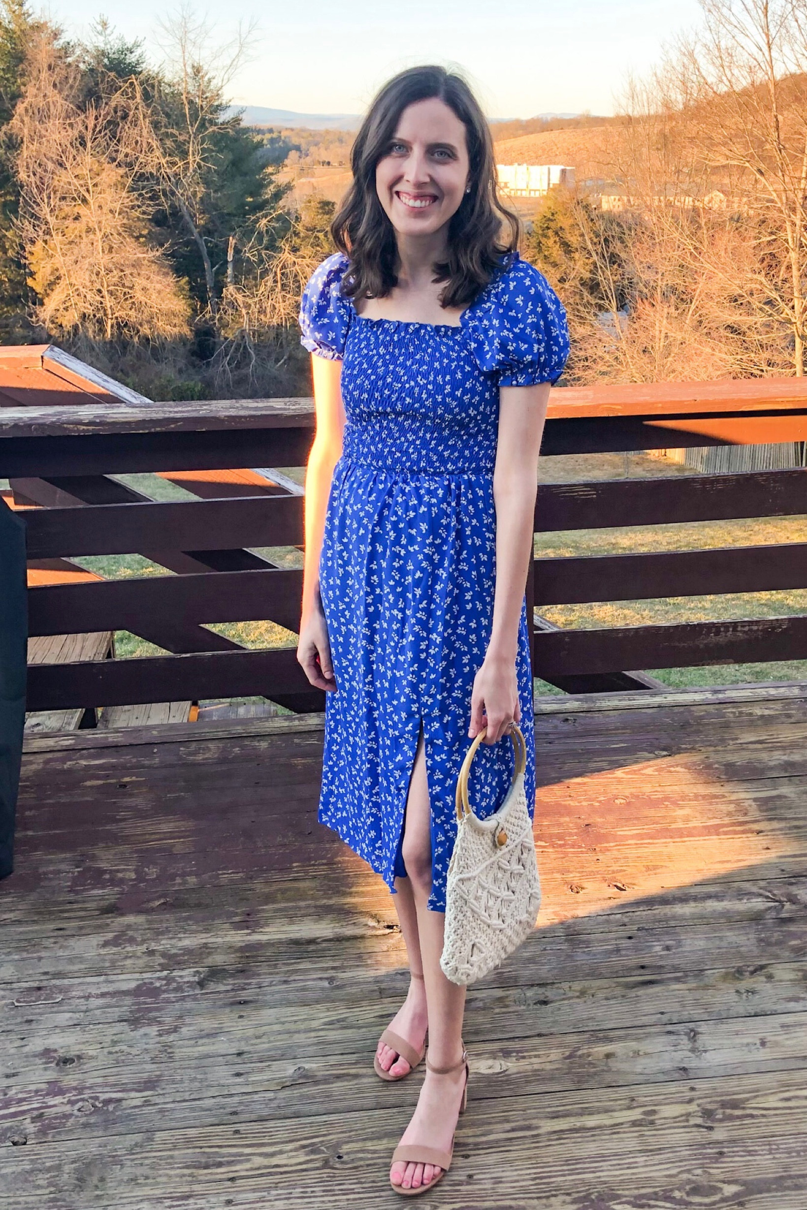 4th of July dress. Love the puff sleeve fits tts. 💙 

4th of July 
Fourth of July 
Summer dress
Summer outfit 
Blue dress
Church dress
Date night dress

#LTKSeasonal #LTKFind #LTKunder100