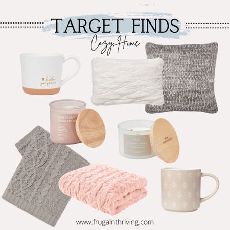 Get comfy with these cozy finds from Target 🤍💕

#LTKhome #LTKSeasonal #LTKstyletip