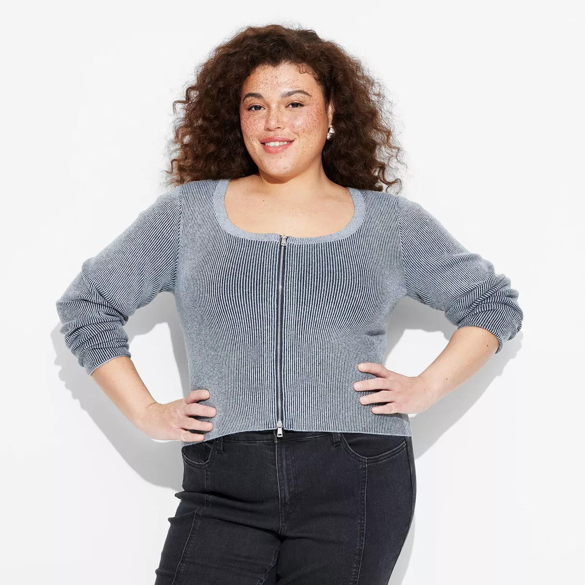 Women's Zip-Front Sweater Cardigan - Wild Fable™ | Target