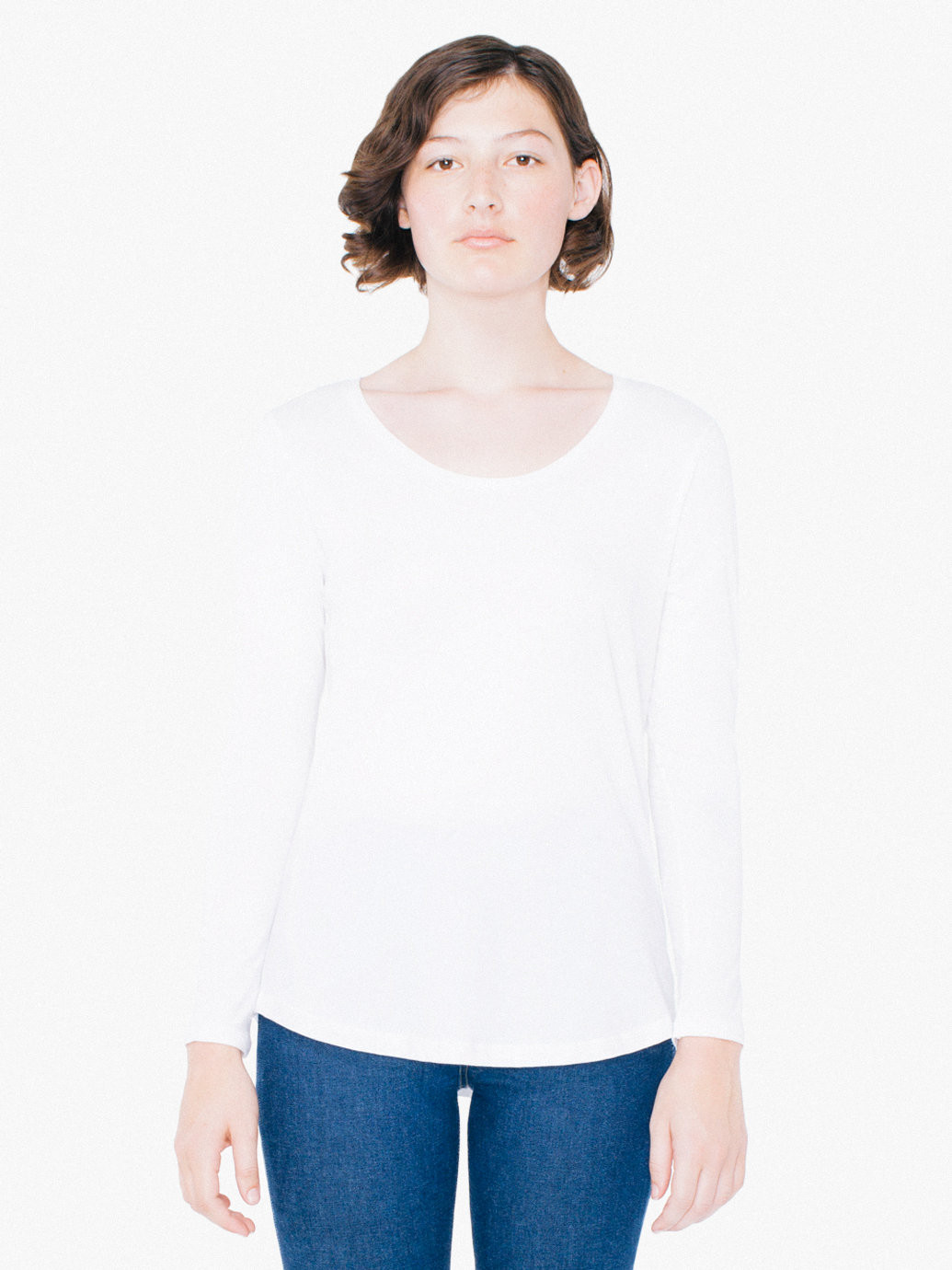Long Sleeve Ultra Wash Tee | American Apparel