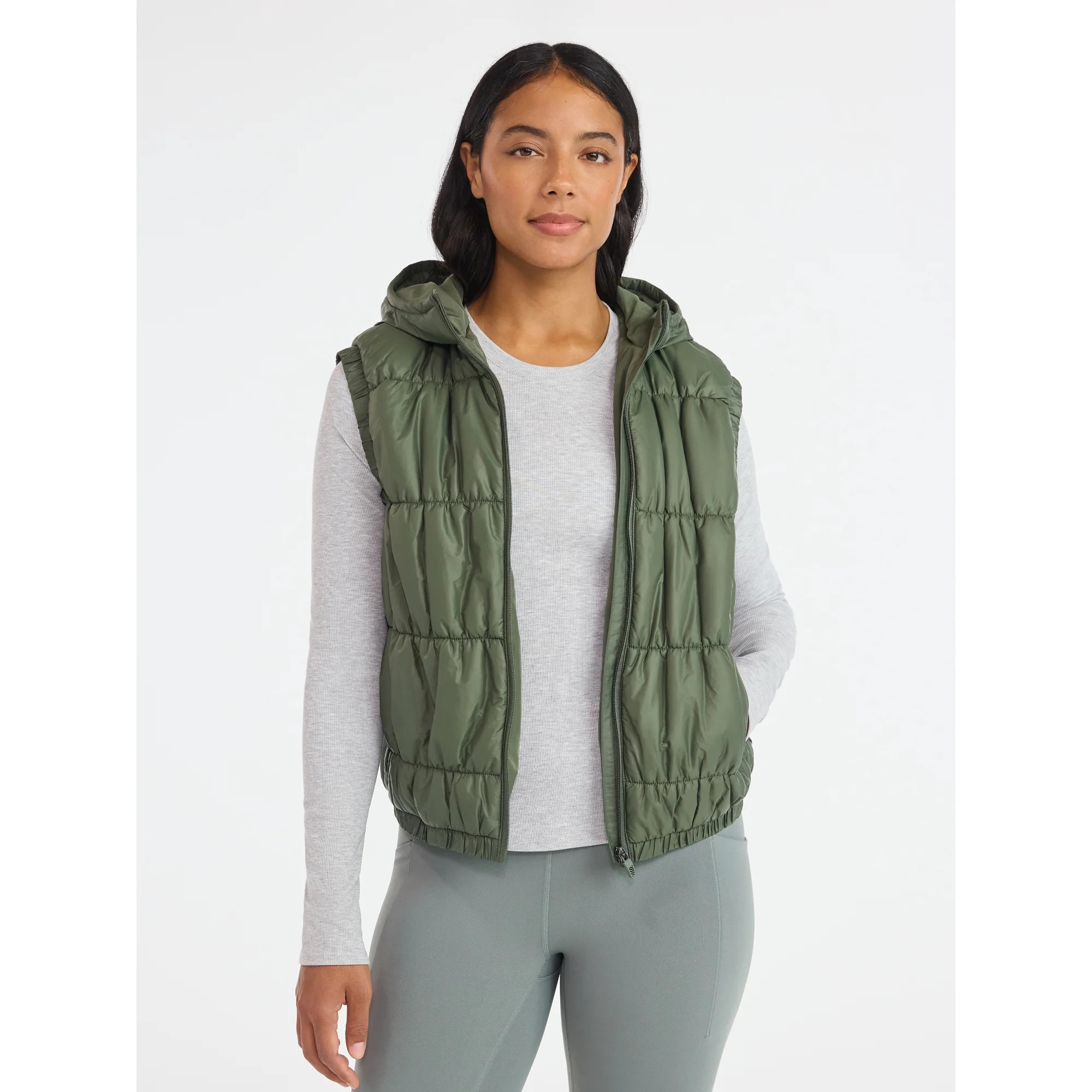 Avia Women's Quilted Vest, Sizes XS-XXXL - Walmart.com | Walmart (US)