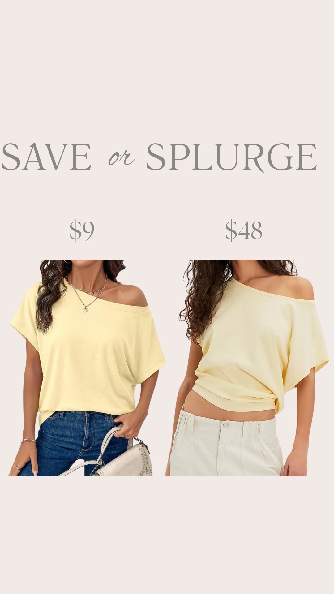 Save vs splurge

#LTKmomlife #LTKootd #LTKdayinmylife