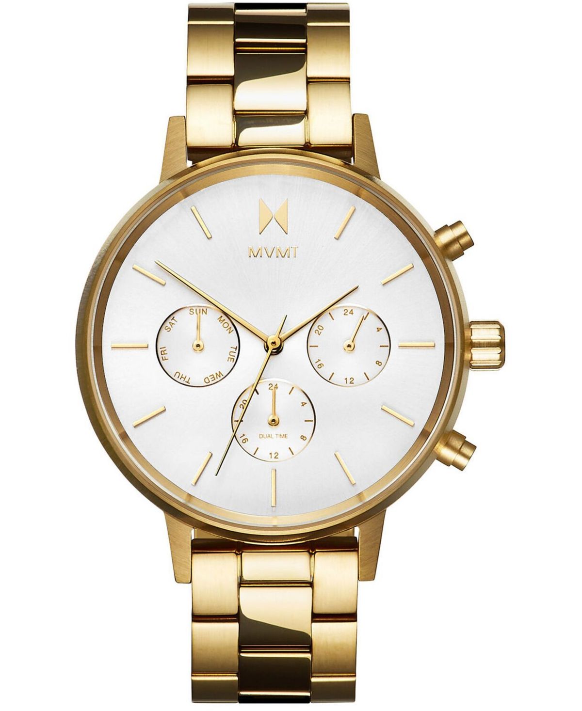 Mvmt Women's Nova Solis Gold-Tone Stainless Steel Bracelet Watch 38mm | Macys (US)