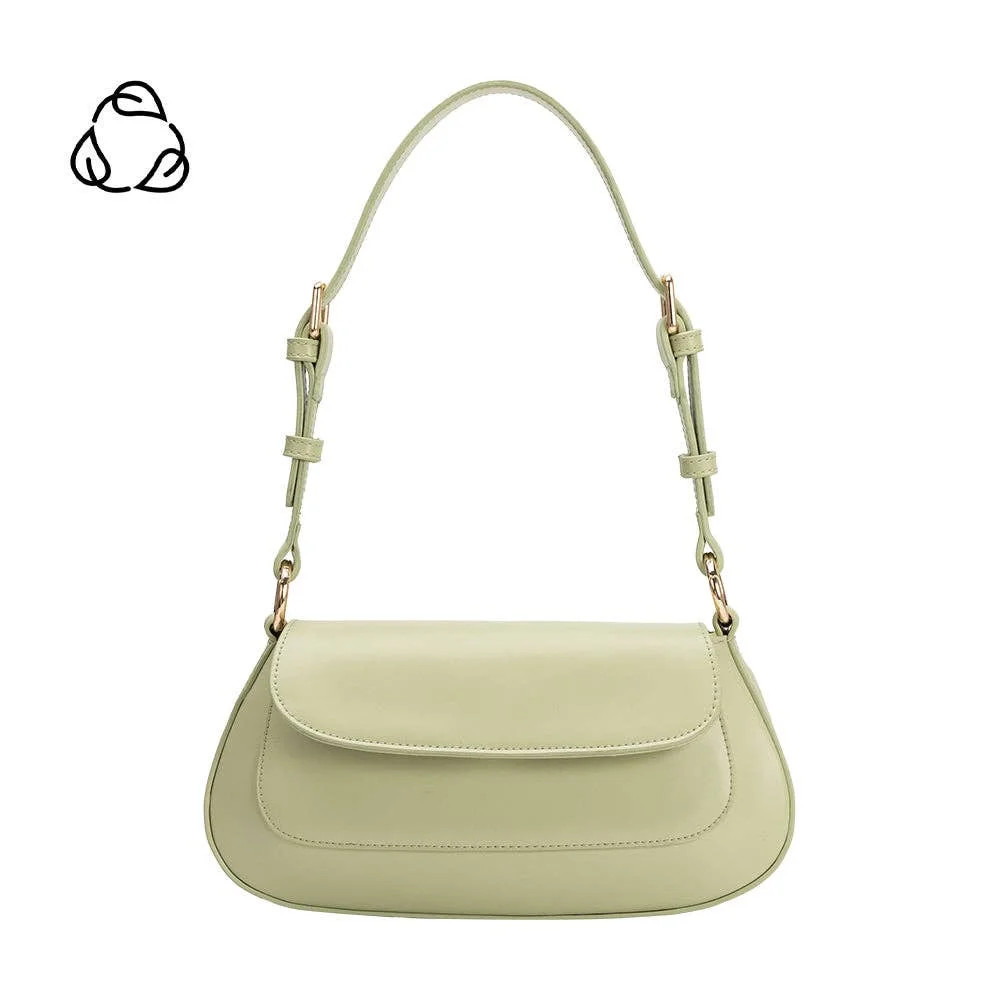 Amari Pistachio Recycled Vegan Shoulder Bag | Wishbone Boutique