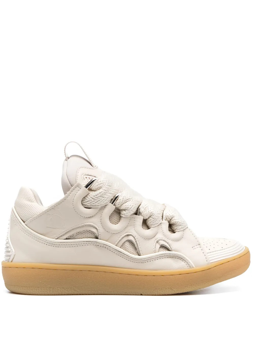 Curb leather sneakers | Farfetch Global