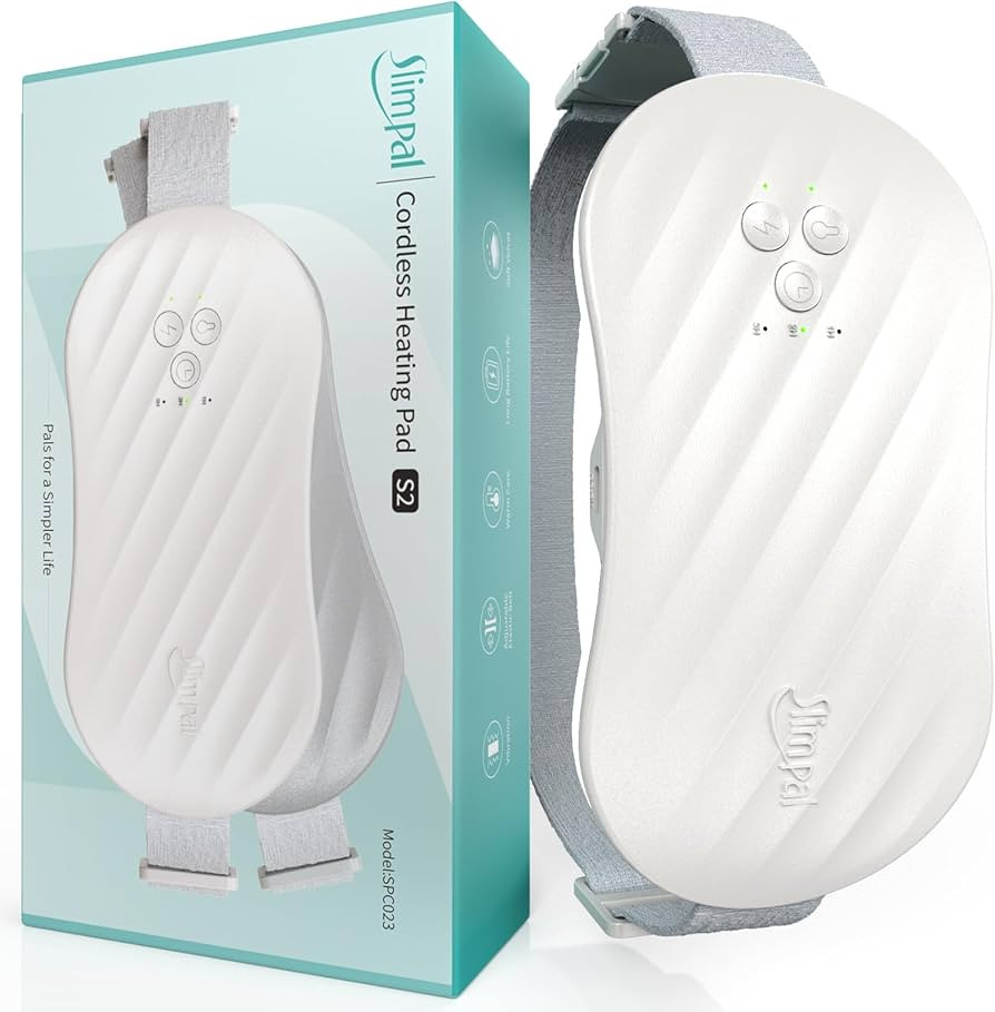 Slimpal Heating Pad for Period Cramps, Portable Heating Pad for Menstrual Relief, Electric Cordle... | Amazon (US)