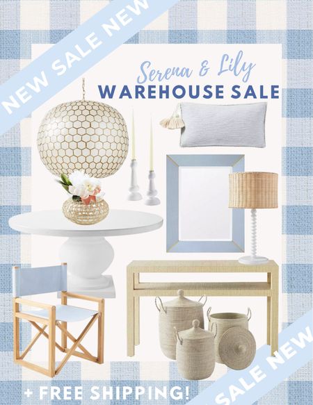 Great news!! The Serena & Lily Private Warehouse Sale just started today and it ALL SHIPS FREE!! 👏🏻👏🏻👏🏻

I’ve dug through and found the best deals up to 70% OFF!! But don’t wait because some of our favorite pieces are only on sale for a limited time!! 🏃🏼‍♀️🏃🏼‍♀️🏃🏼‍♀️

#LTKsalealert #LTKfamily #LTKhome