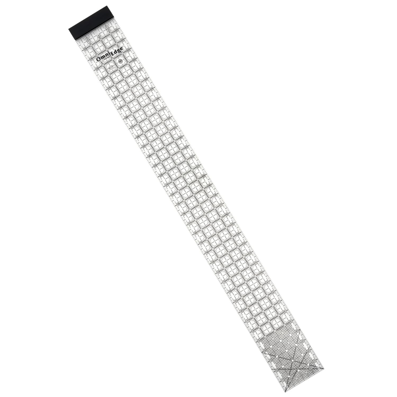 Amazon.com: OmniEdge 4" x 36" Clear Acrylic Quilting Ruler with Removable Lip by Omnigrid | Amazon (US)