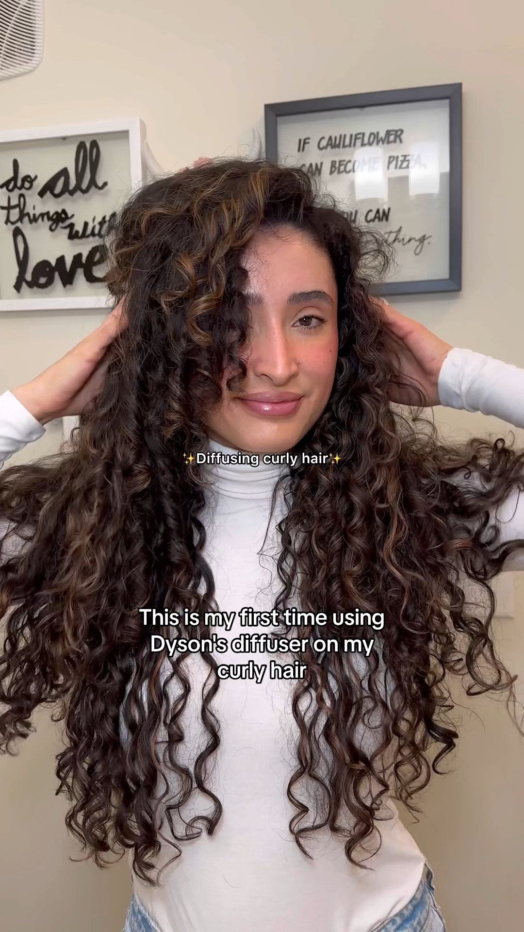 Diffusing my curly hair 

#LTKVideo #LTKbeauty #LTKstyletip