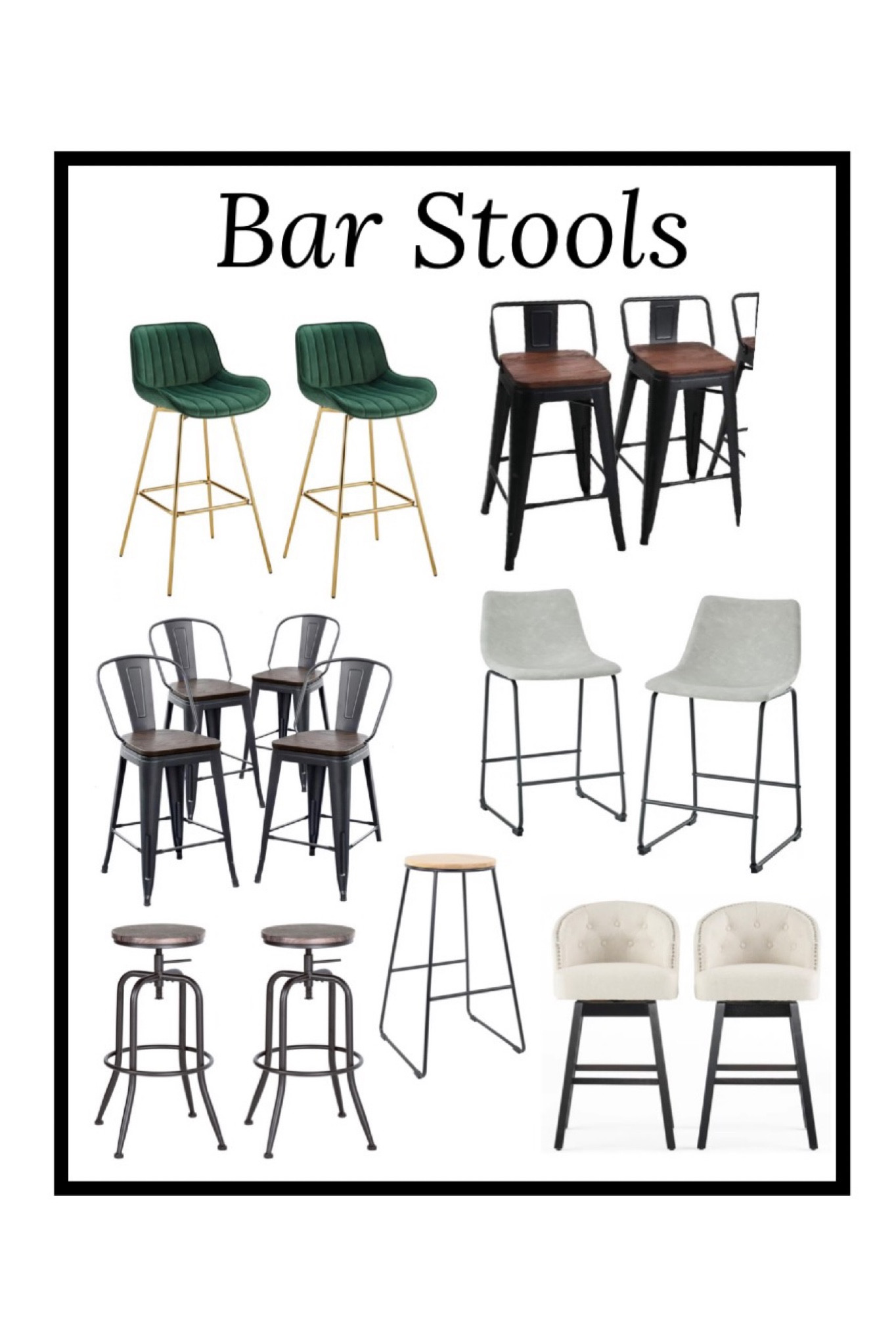 Countertop bar stools 

#walmart #walmartfinds #barstools #kitchen 

#LTKSeasonal #LTKhome #LTKstyletip
