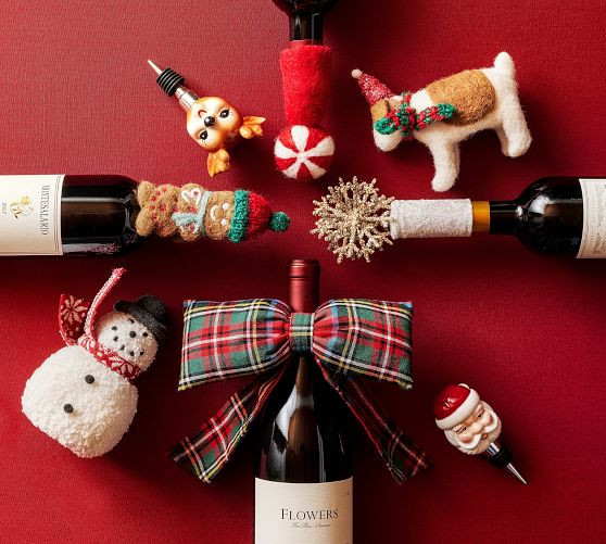 Gingerbread Wine Topper | Pottery Barn (US)