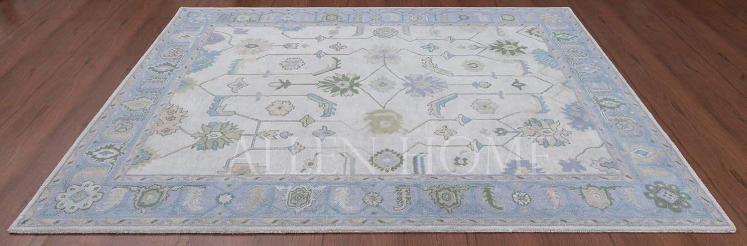 Hand Tufted Oushak Traditional Wool Area Rugs 9.9' x 14' - Durable - 100% Wool - Living Room, Din... | Amazon (US)