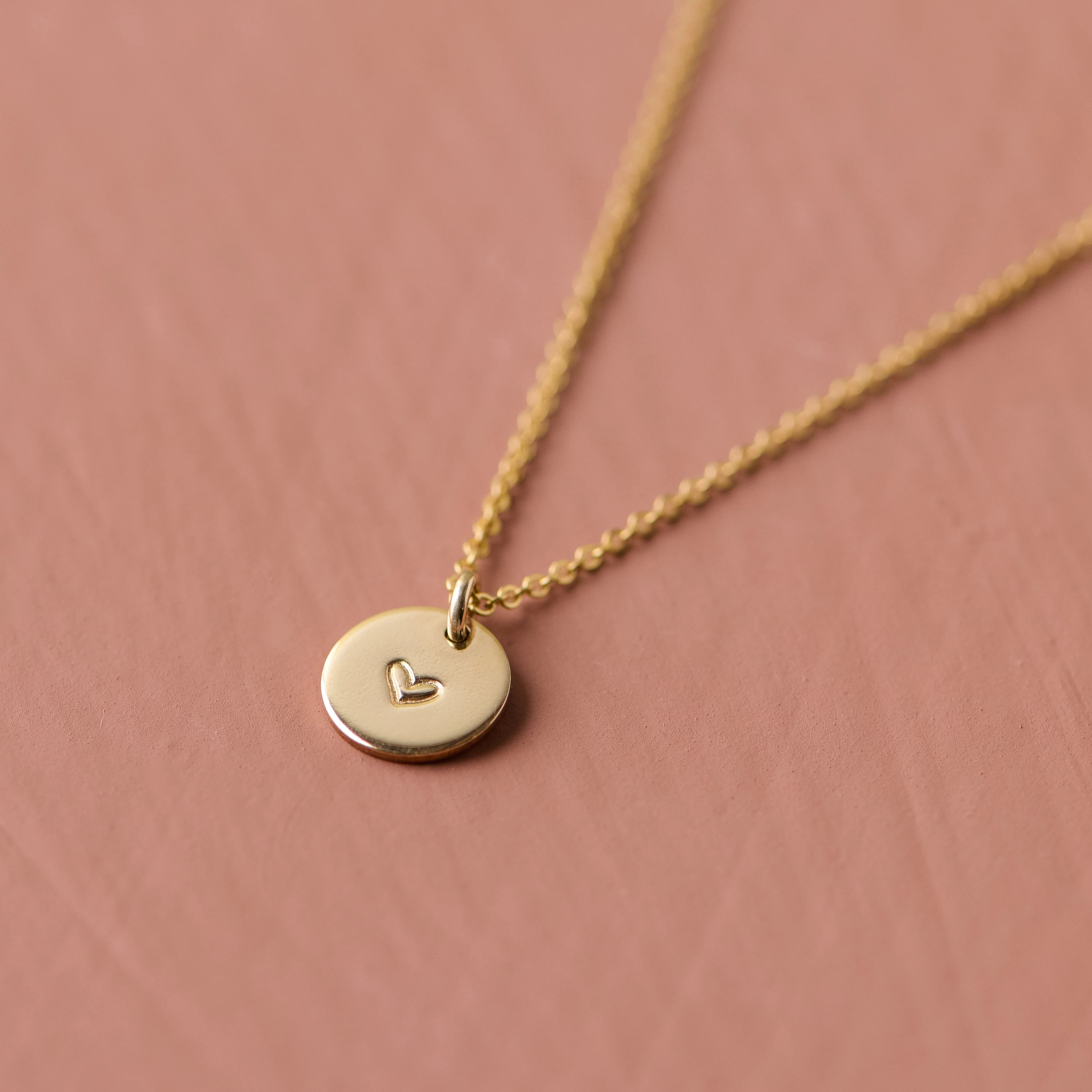 Heart Disc Necklace | Magnolia