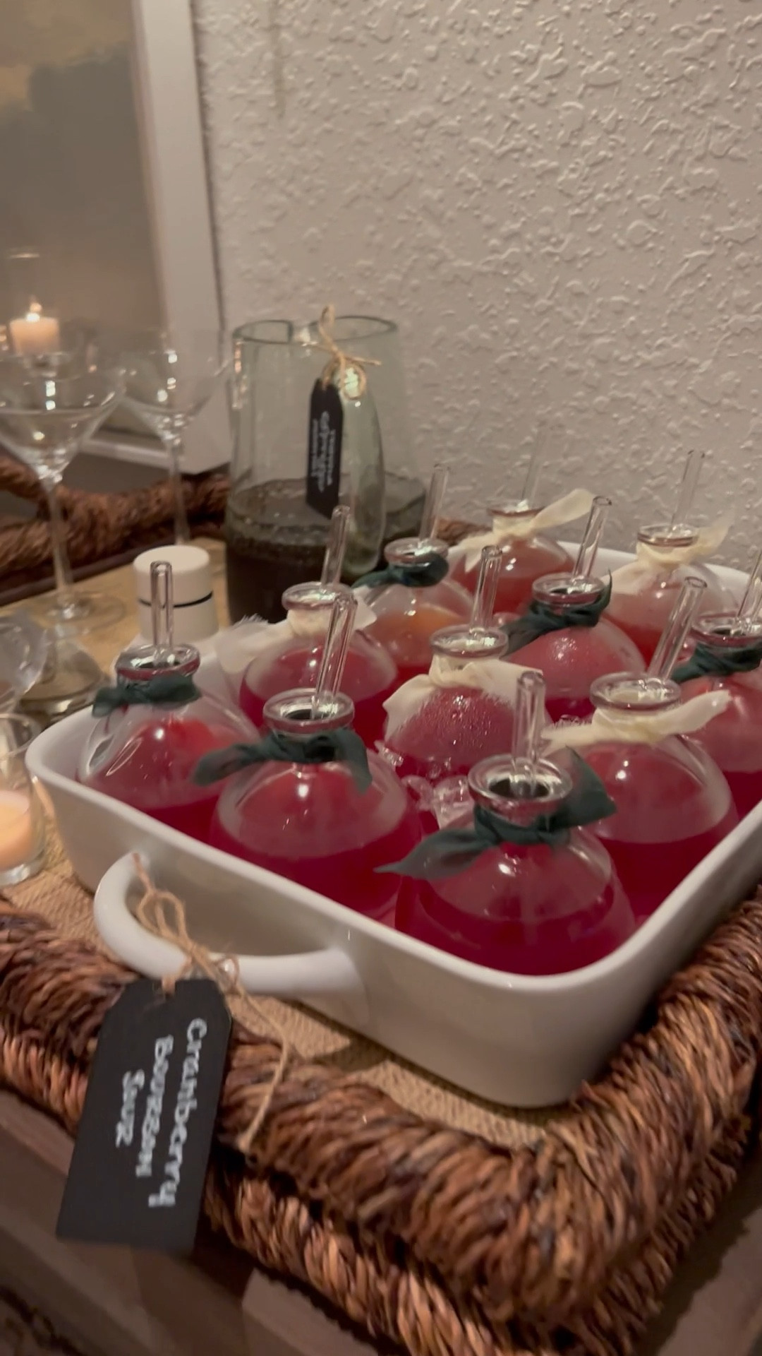 Holiday cocktail bar setup! 

#LTKHoliday #LTKhome