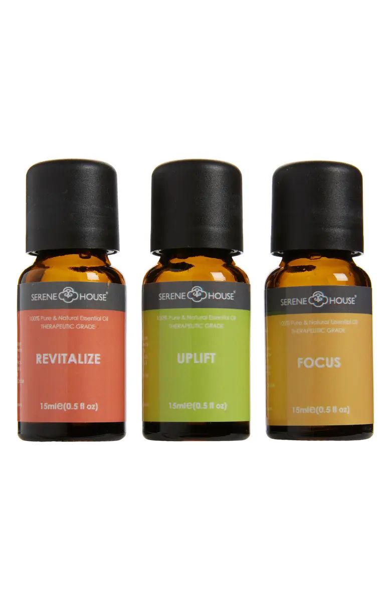 Revitalize & Focus 3-Pack Essential Oils | Nordstrom