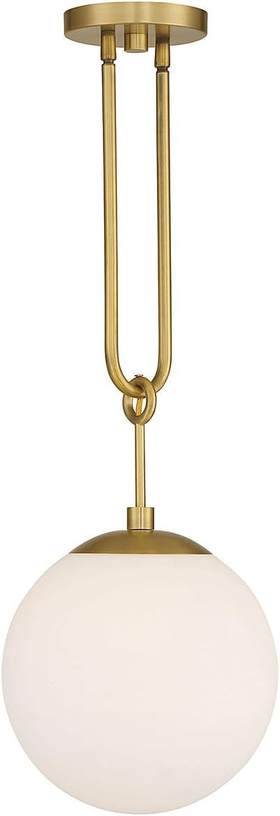 Savoy House 7-180-1-322 Becker Pendant Light in Warm Brass (10" W x 28" H) | Amazon (US)
