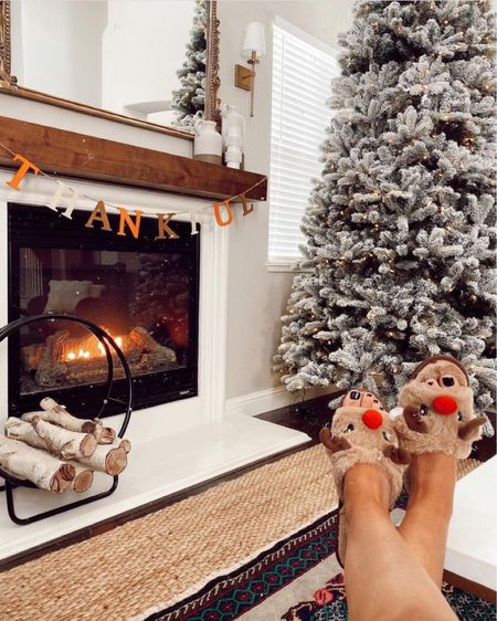 Reindeer Christmas slippers - $30 with code ELLABROOKS. Linking similar amazon finds❤️

#LTKHoliday #LTKhome #LTKSeasonal