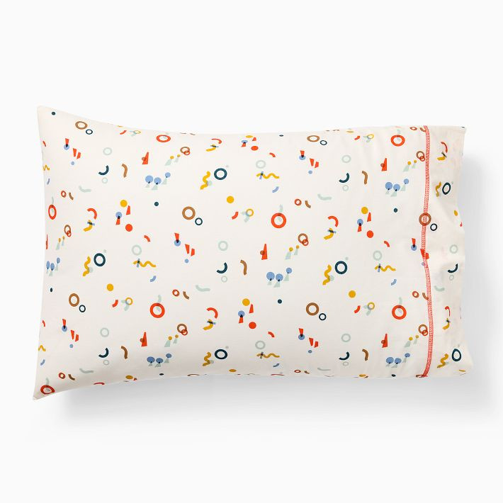 Misha & Puff Cubist Geo Pillowcase Set | West Elm (US)