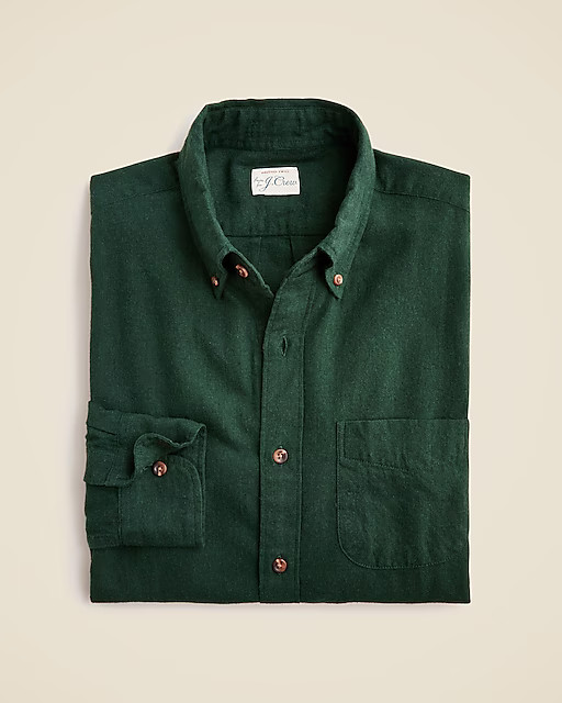 Brushed twill shirt | J. Crew US