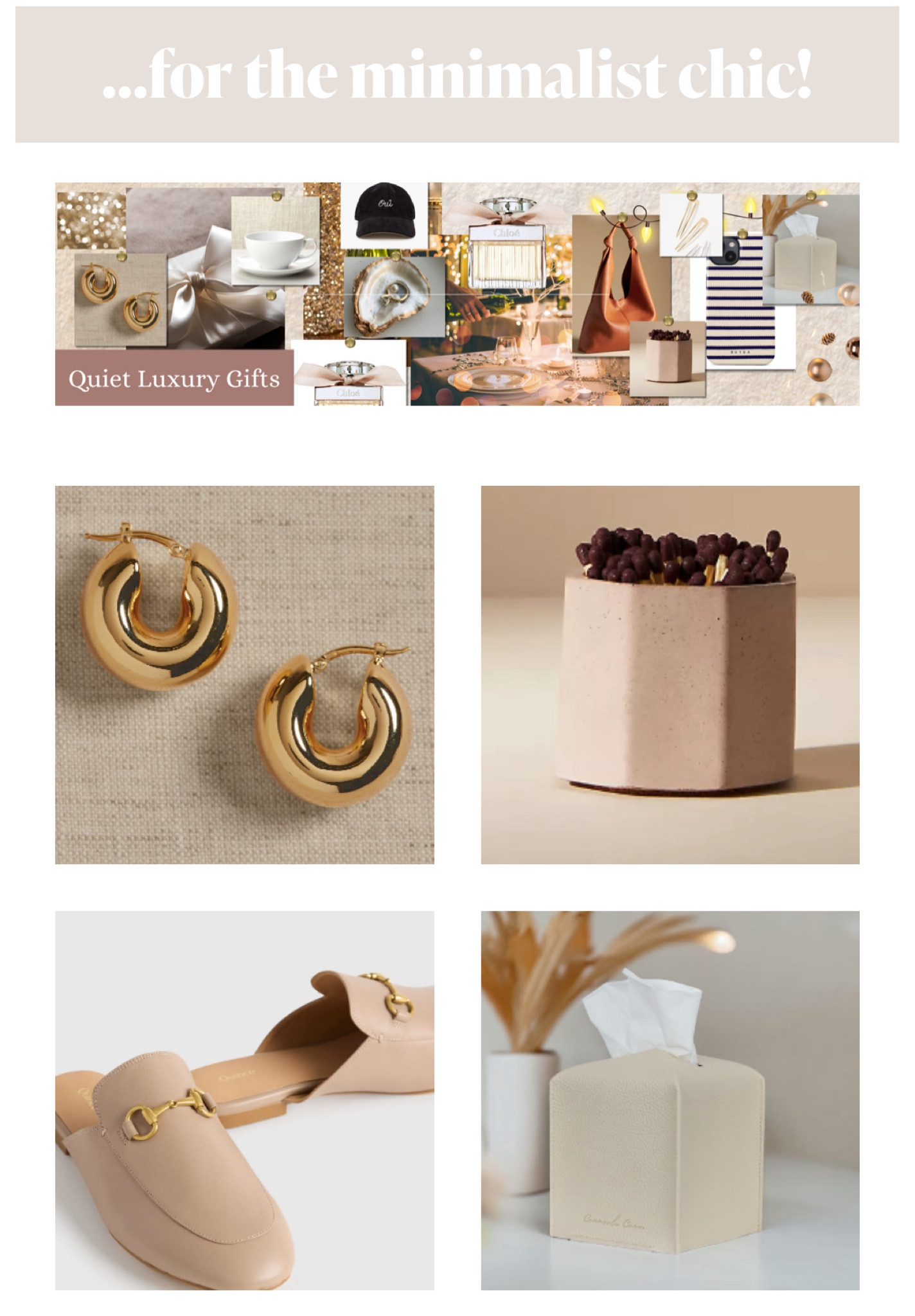 2024 GIFT GUIDE
#thedesignlog 

Quiet Luxury Gifts

#LTKStyleTip #LTKGiftGuide #LTKHoliday