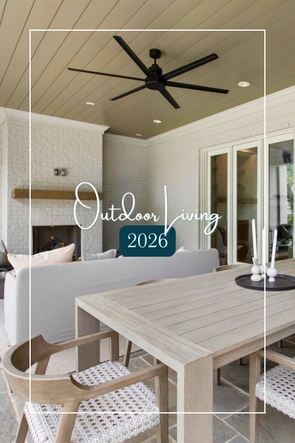 Modern outdoor living with clean lines, natural wood tones, and a cozy fireplace patio ✨🌿 The perfect covered porch setup for dining, relaxing, and year-round entertaining.

#OutdoorLiving #CoveredPatio #ModernOutdoor #BackyardInspo #OutdoorEntertaining #PatioDesign #NeutralOutdoor #LuxuryOutdoorLiving #HomeExterior #LTKhome

#LTKHome #LTKSeasonal #LTKSpringSale