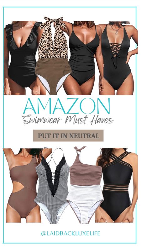 Swimwear, swim, one piece swimsuit, Amazon swimwear, vacation look, swimsuit roundup, resort wear, summer suits, bathing suit, Amazon finds, neutral swimsuit, Amazon find, LaidbackLuxeLife

Follow me for more fashion finds, beauty faves, lifestyle, home decor, sales and more! So glad you’re here!! XO, Karma

#LTKswim #LTKSeasonal #LTKunder50