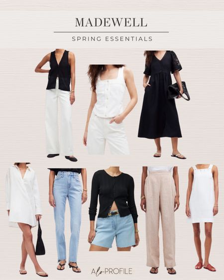 MADEWELL NEW ARRIVALS/ Spring seasonal wear from madewell! I absolutely love their jeans and tops. The pieces I have from them are timeless and classic essentials that carry me through different seasons

#LTKStyleTip