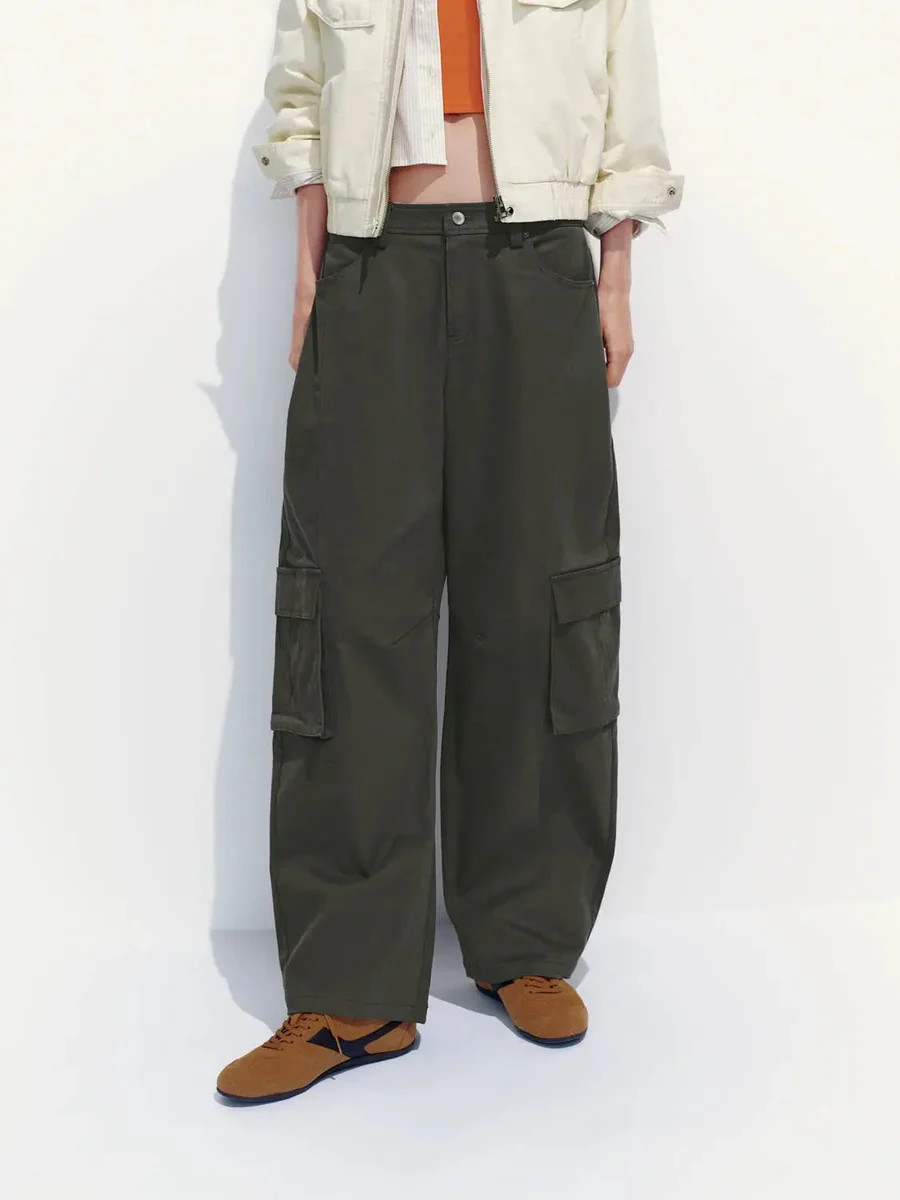 Curved-Leg Pants | Urban Revivo