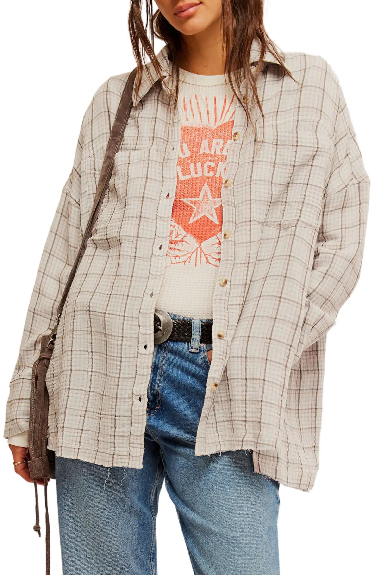 Cardiff Plaid Texture Shirt | Nordstrom