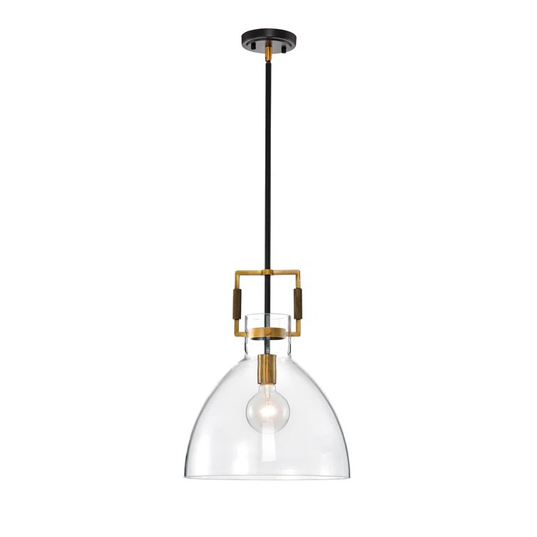 Schreffler 1 - Light Single Dome Pendant | Wayfair North America
