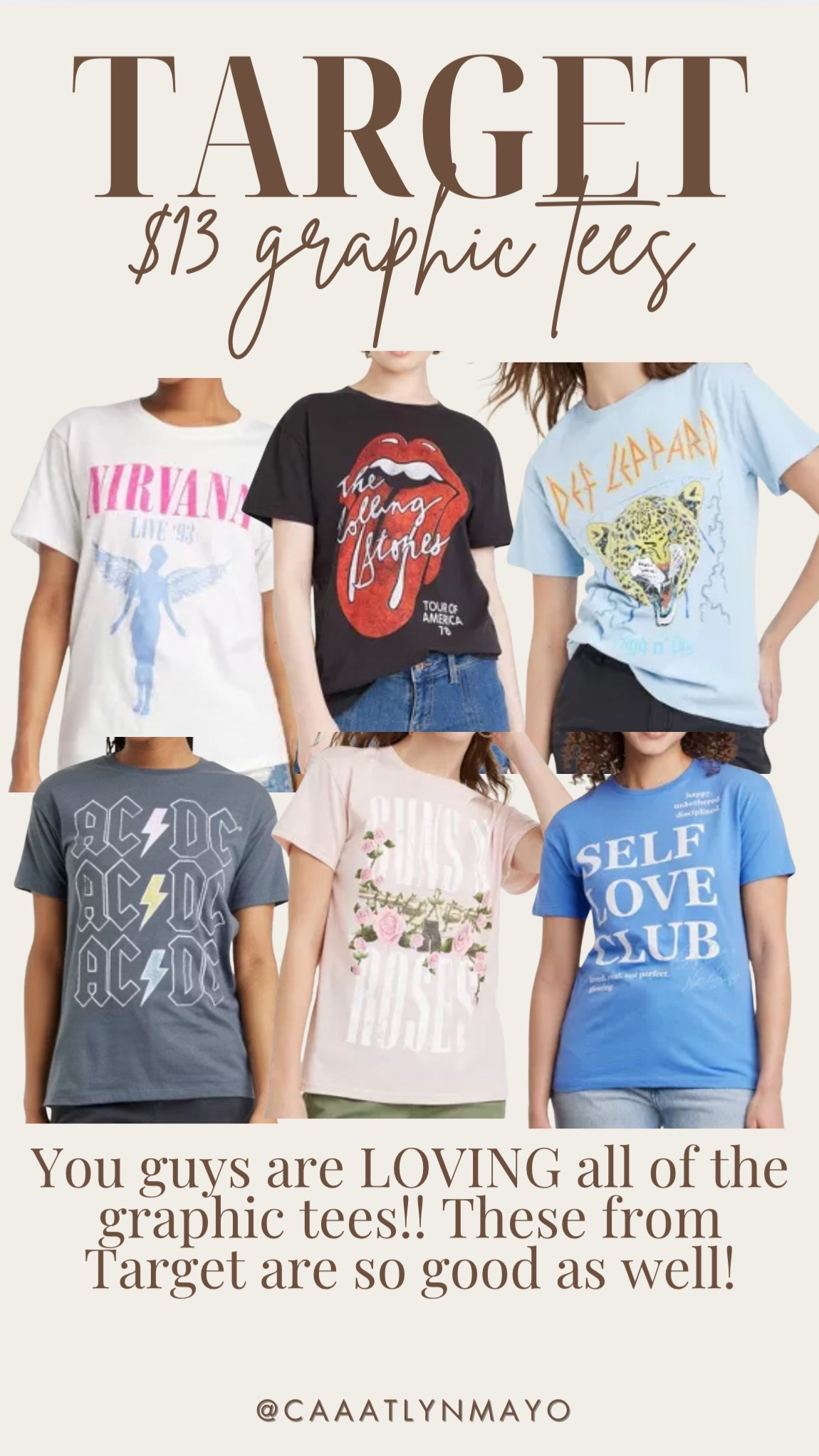 $13 Target graphic tees 😍😍

#LTKFindsUnder50 #LTKSaleAlert #LTKSpringSale