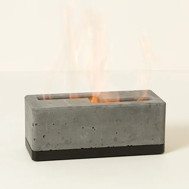 Tabletop Fireplace | UncommonGoods