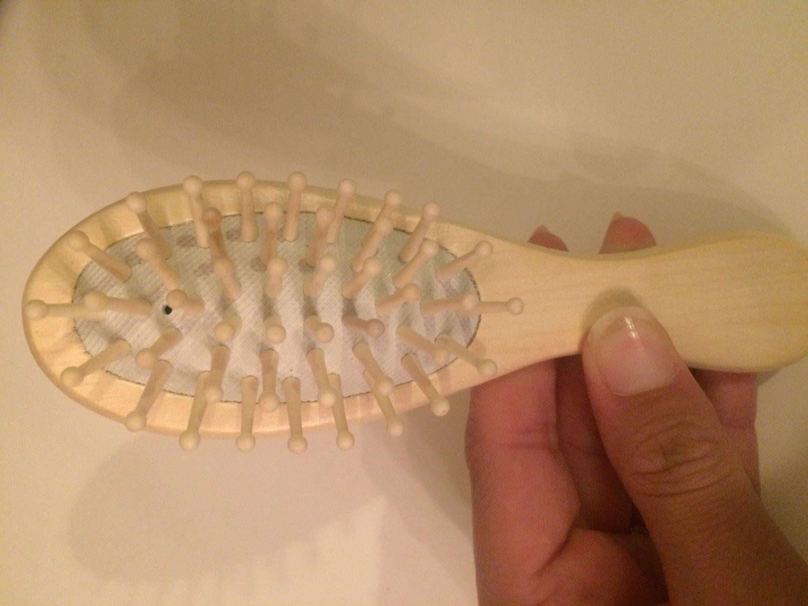 Natemia Wooden Baby Hair Brush - Oval, Brown, Goat Bristles - Gentle Soft Bristles for Scalp Mass... | Amazon (US)